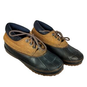 LaCrosse Thinsulate Steel‎ Shank Duck Boots Womens 7 Brown Waterproof Rubber
